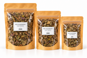 ORGANIC DRIED RED RASPBERRY LEAF