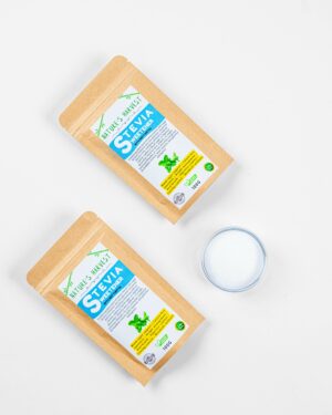 STEVIA SWEETENER + ERYTHRITOL - 250 g powder (30 day supply)