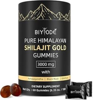 SHILAJIT GOLD (60 GUMMIES) - 5 packs