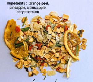 LEMON PASSION FLOWER FRUIT TEA - 100g