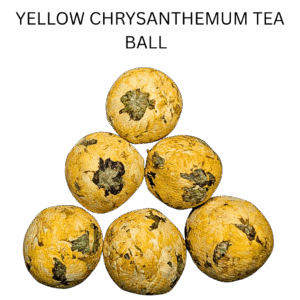 YELLOW CHRYSANTHEMUM TEA BALL