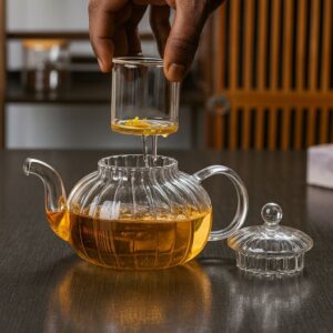 PUMPKIN BLOOM TEAPOT TP1