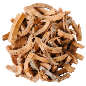 DRIED ORGANIC SLIPPERY ELM BARK - 500G (250G X 2)