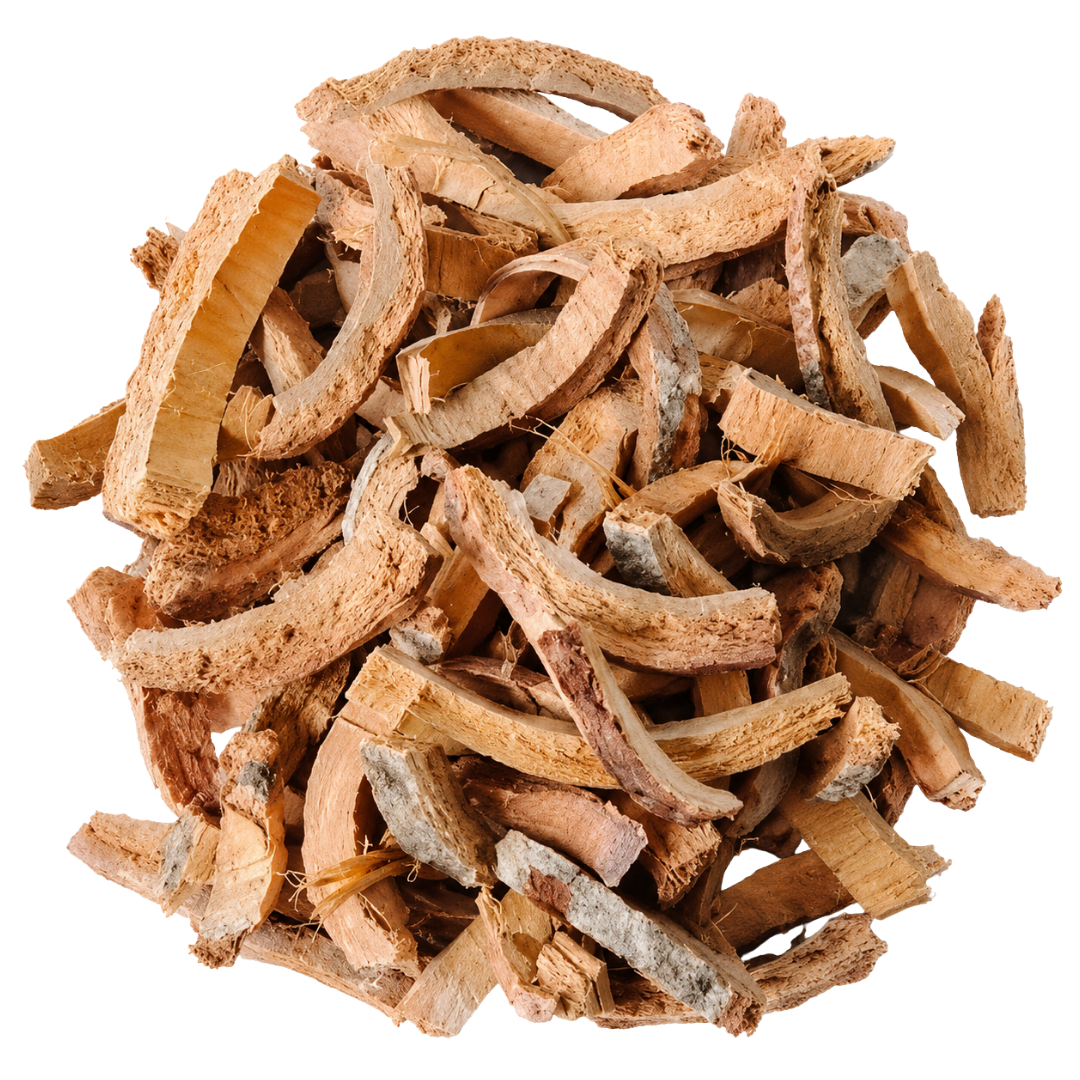 DRIED ORGANIC SLIPPERY ELM BARK